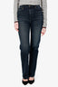 Khaite Navy Denim Straight Leg Jeans Size 26