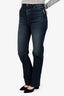Khaite Navy Denim Straight Leg Jeans Size 26