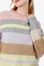Acne Studios Multicolour Wool/Mohair Striped Knit Sweater Size S