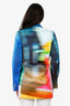 Dries Van Noten Multicolour Tie-Dye Print Blazer Size 34