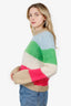 Ganni Multicolour Mohair/Wool Knit Sweater Size S