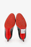 Christian Louboutin Black Patent Round Toe Pumps Size 36.5