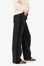 Citizen Of Humanity Black 'Ayla' Baggy Tuxedo Stripe Jeans Size 24