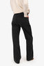 Citizen Of Humanity Black 'Ayla' Baggy Tuxedo Stripe Jeans Size 24