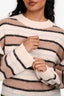 Acne Studios Pink Wool Blend Striped Sweater Size XXS
