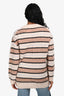 Acne Studios Pink Wool Blend Striped Sweater Size XXS