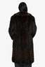 Brown Vintage Mink Long Coat Est. Size M