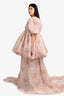 Selkie Ivory Floral Puff Max Dress Size XL