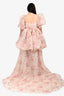 Selkie Ivory Floral Puff Max Dress Size XL