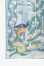 Hermès Light Blue Silk Graphic Printed Carre 90