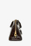 Louis Vuitton Burgundy Amarante Vernis Alma PM Top Handle