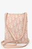 Christian Dior 2006 Pink Canvas Monogram Diorissimo Girly Crossbody Bag