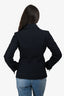 Prada Navy Blue Double Breasted Jacket Size 40