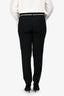 Vince Black/White Wool Slim Fit Trousers Size 10