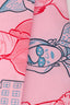 Hermès Rose Pink Silk 'Dress Code' Twilly
