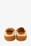 Hermès Brown Suede/Shearling 'Oz' Mule Size 35