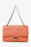 Pre-Loved Chanel™ 2011 Salmon Lambskin Quilted 2.55 Reissue 227 Flap Bag