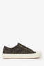 Fendi Brown Zucca 'Domino' Sneakers Size 8