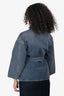 Christian Dior Medium Wash Denim Tie Waist Jacket Size 4
