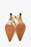 Christian Dior Ivory Patent J'adior Slingback Heels Size 35.5