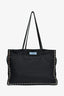 Prada Black Nylon Studded Tote Bag