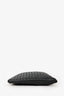 Bottega Veneta Black Intrecciato Leather Large Zip Clutch