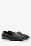 Pre-Loved Chanel™ Black Leather CC Loafers Size 37.5