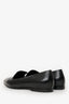 Pre-Loved Chanel™ Black Leather CC Loafers Size 37.5