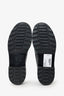Pre-Loved Chanel™ Black Leather Chain Link Platform Loafers Size 36.5