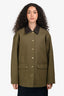 Rag & Bone Green/Brown 'Cassidy' Barn Jacket Size S
