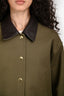 Rag & Bone Green/Brown 'Cassidy' Barn Jacket Size S