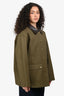 Rag & Bone Green/Brown 'Cassidy' Barn Jacket Size S