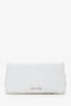 Miu Miu White Sequin Pearl Crystal Embellished Crossbody Bag