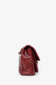 Pre-Loved Chanel™ 2016-17 Burgundy Leather/Python Urban Mix Flap Bag