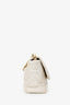 Pre-Loved Chanel™ 2020 Beige Lambskin Medium 19 Flap Bag