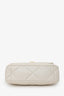 Pre-Loved Chanel™ 2020 Beige Lambskin Medium 19 Flap Bag
