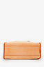 Pre-Loved Chanel™ 2014-15 Orange Canvas Deauville Mini Bowling Bag