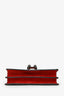 Gucci Brown/Red GG Supreme Monogram Medium Dionysus Shoulder Bag