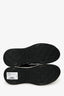 Pre-Loved Chanel™ 2020 Black Leather Trim CC Logo Sneakers Size 37.5