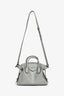 Givenchy Light Grey Leather Medium Soft Antigona With Strap