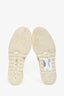 Pre-Loved Chanel™ White Patent Leather CC Gold Chain Platform Loafers Size 36.5
