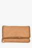 Stella McCartney Brown Vegan Suede Clutch