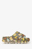 Gucci x Pikarar Beige GG Animal Print Slides Size 39