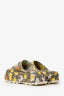 Gucci x Pikarar Beige GG Animal Print Slides Size 39