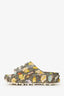 Gucci x Pikarar Beige GG Animal Print Slides Size 39