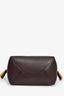 Celine Brown Leather 'Cabas' Phantom Tote Bag With Tassels