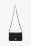 Pre-Loved Chanel™ Black Quilted Lambskin Mini Full Flap Bag