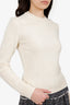 Hermès Cream Knit Sweater Size 34