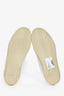 Saint Laurent White/Red Leather Sneakers Size 41.5