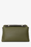 Fendi Olive Green Leather Medium By The Way Crossbody Bag